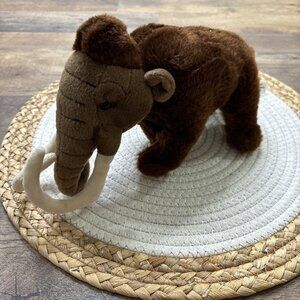 Adventure Planet Wooly Mammoth Plush Stuffed Animal 8”